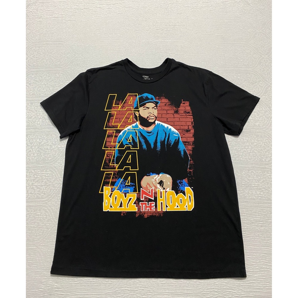 Boyz N The Hood Hybrid Apparel Graphic T Shirt Men's‎ Size XL Black